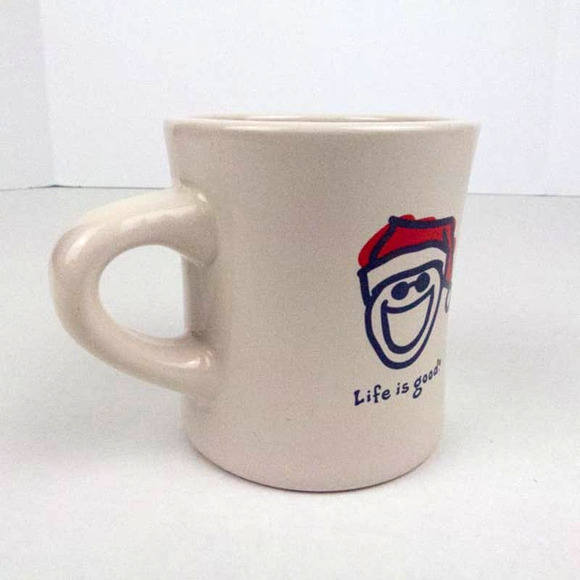Life Is Good Coffee Mug Cup Santa Hat Christmas Holiday Do What You Like - Picture 9 of 16